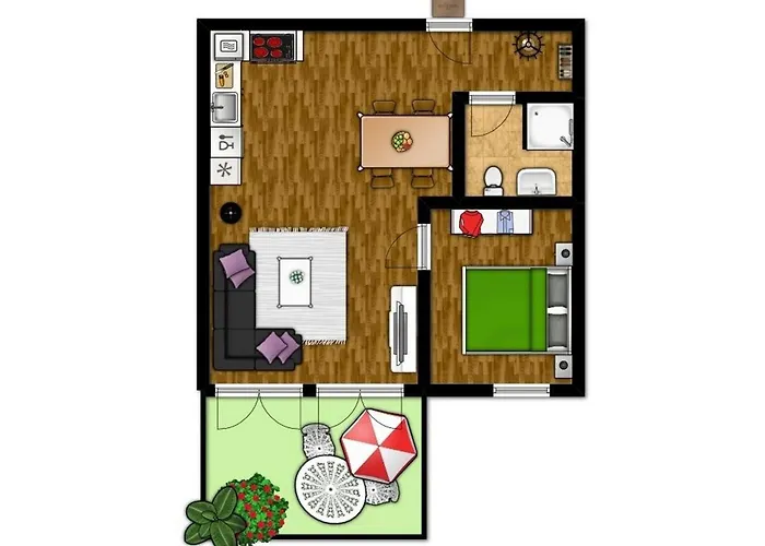 Apartmán Hanseresidenz I Whg 16 Boltenhagen (Ostseebad)